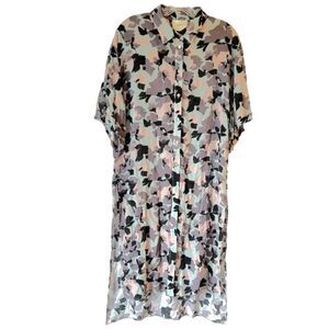 Anthropologie Maeve Rita Printed Tunic Blouse